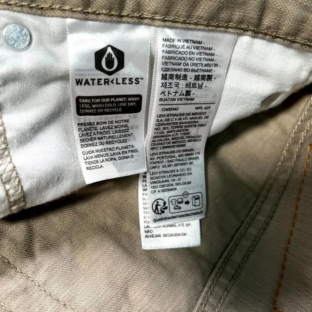 Levi's‎ 559 Relaxed Straight Fit Jeans Mens 30x30 Brown Denim Dark Wash Casual